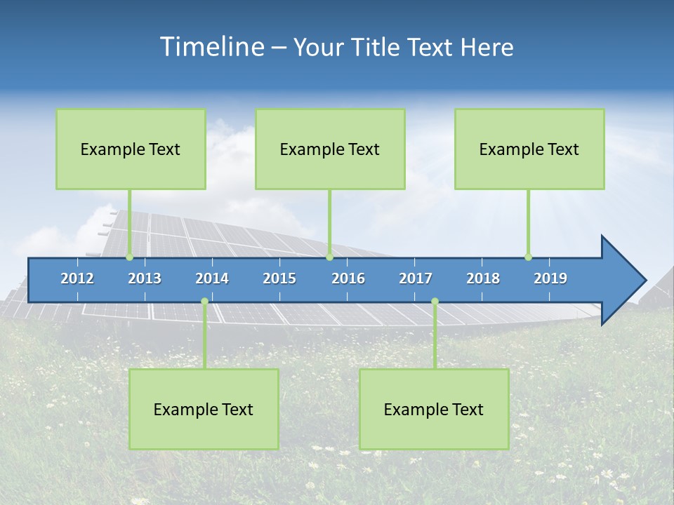 Sky Outdoor Costs PowerPoint Template