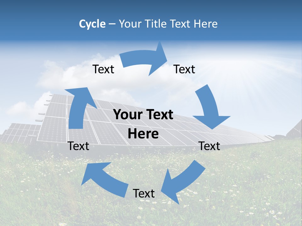 Sky Outdoor Costs PowerPoint Template