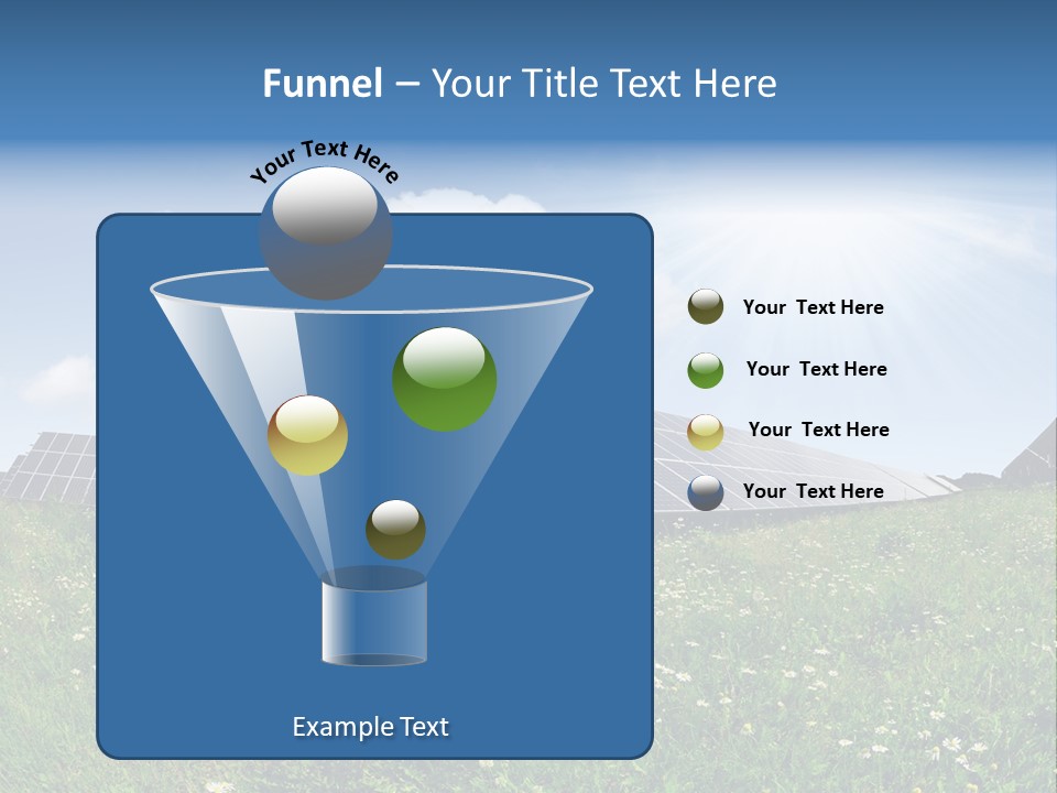 Sky Outdoor Costs PowerPoint Template