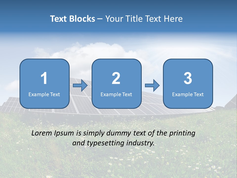 Sky Outdoor Costs PowerPoint Template