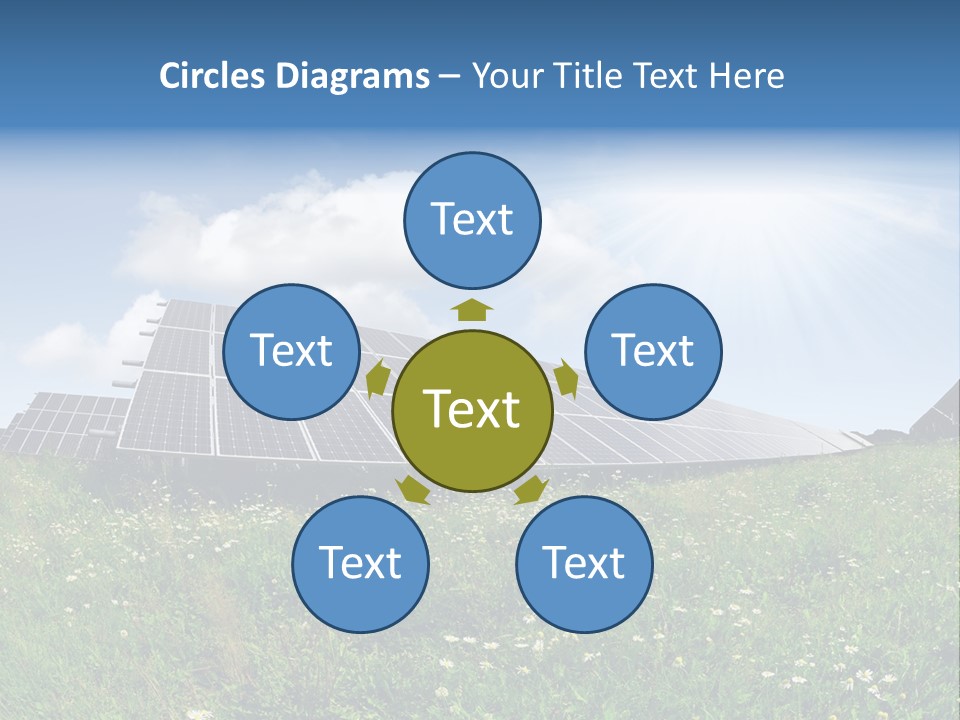 Sky Outdoor Costs PowerPoint Template