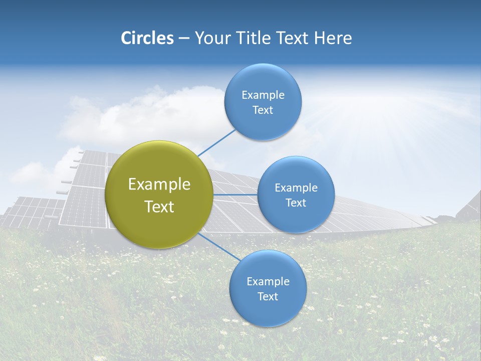 Sky Outdoor Costs PowerPoint Template