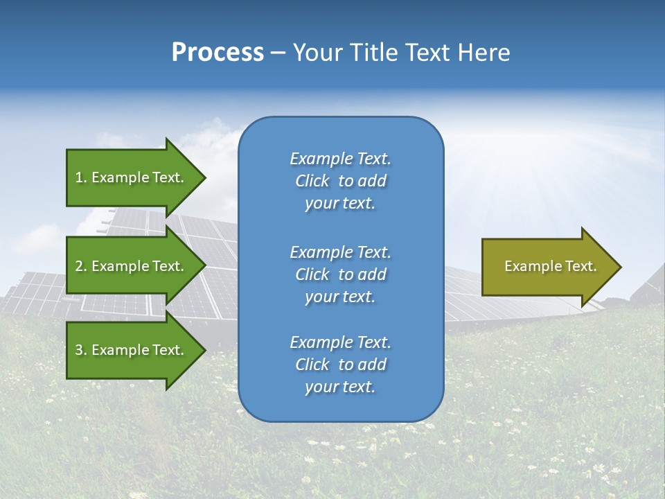 Sky Outdoor Costs PowerPoint Template