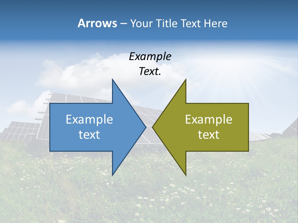 Sky Outdoor Costs PowerPoint Template