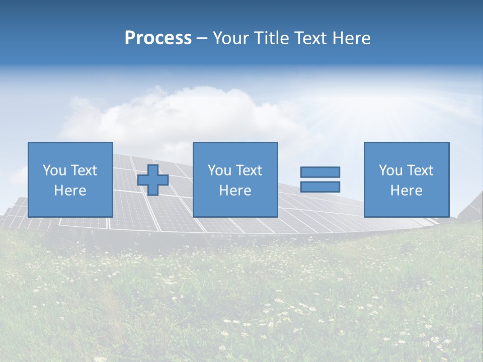 Sky Outdoor Costs PowerPoint Template