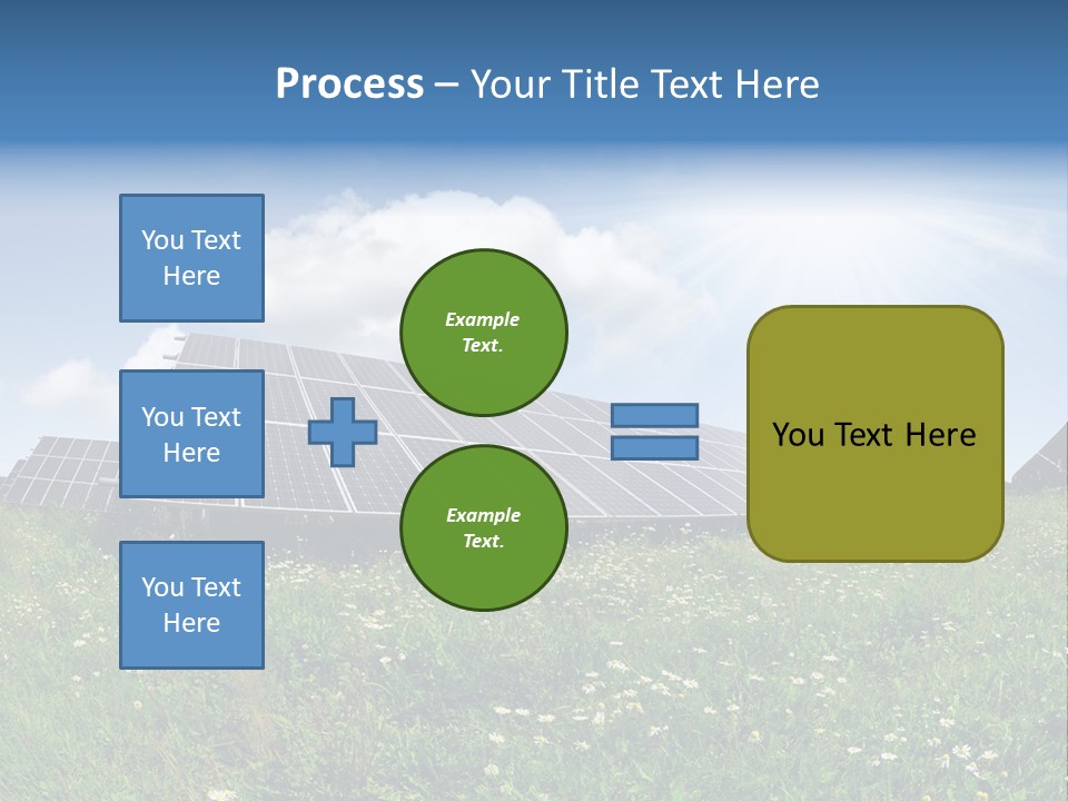 Sky Outdoor Costs PowerPoint Template