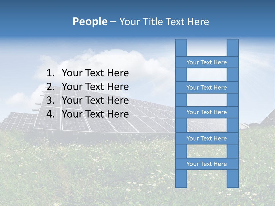 Sky Outdoor Costs PowerPoint Template