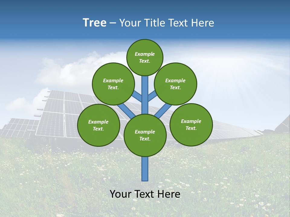 Sky Outdoor Costs PowerPoint Template