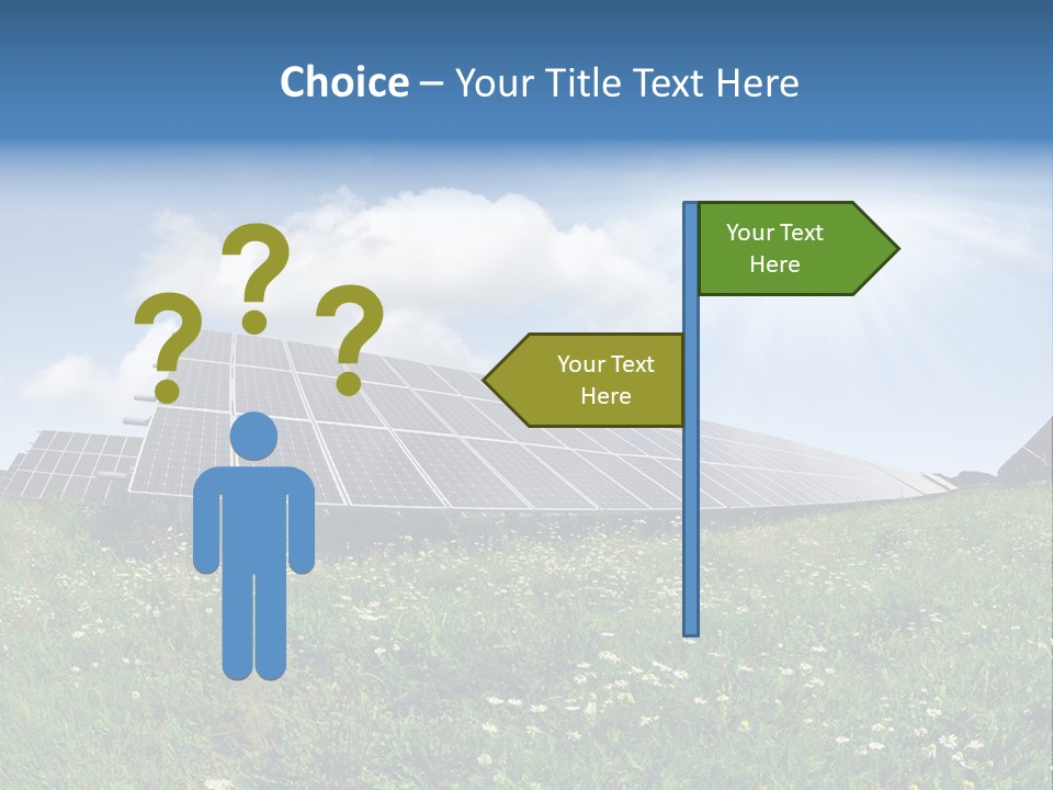 Sky Outdoor Costs PowerPoint Template