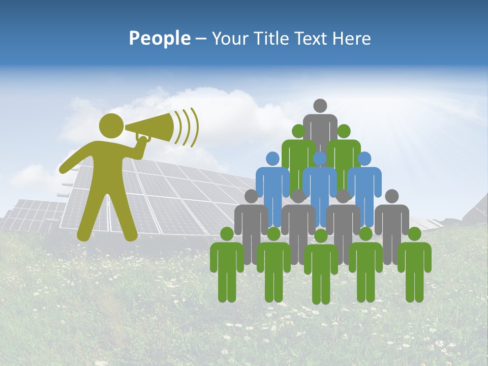 Sky Outdoor Costs PowerPoint Template