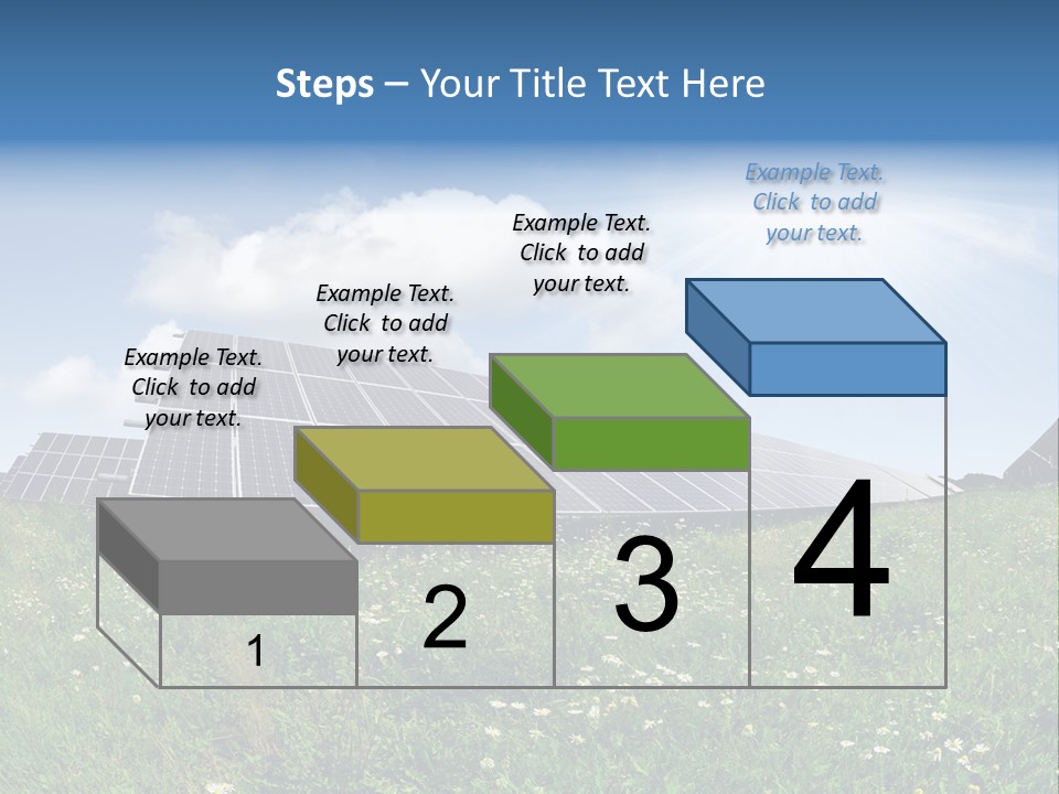 Sky Outdoor Costs PowerPoint Template