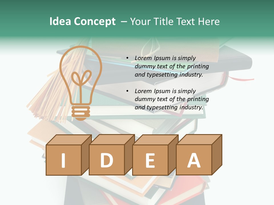 Graduating Success Ceremony PowerPoint Template