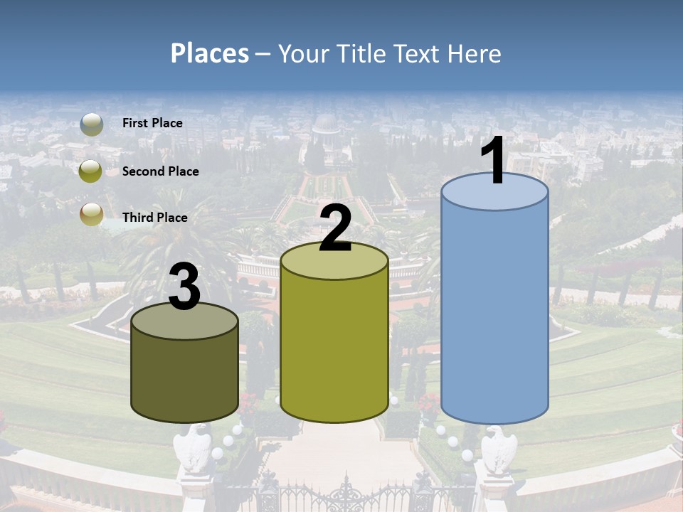 White Tourism Sacred PowerPoint Template