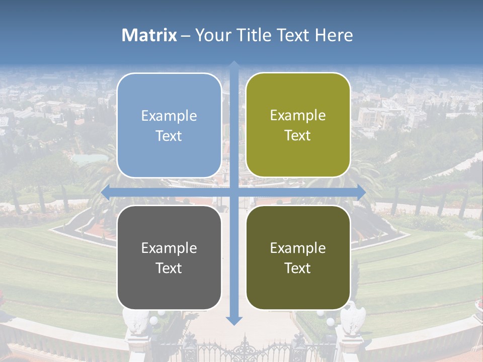 White Tourism Sacred PowerPoint Template