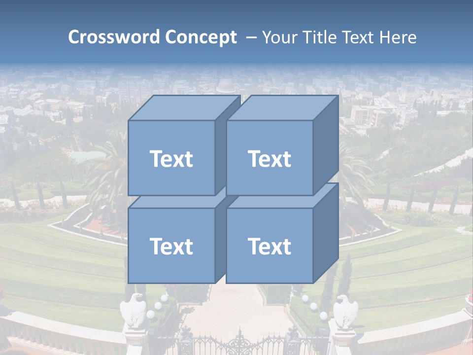 White Tourism Sacred PowerPoint Template