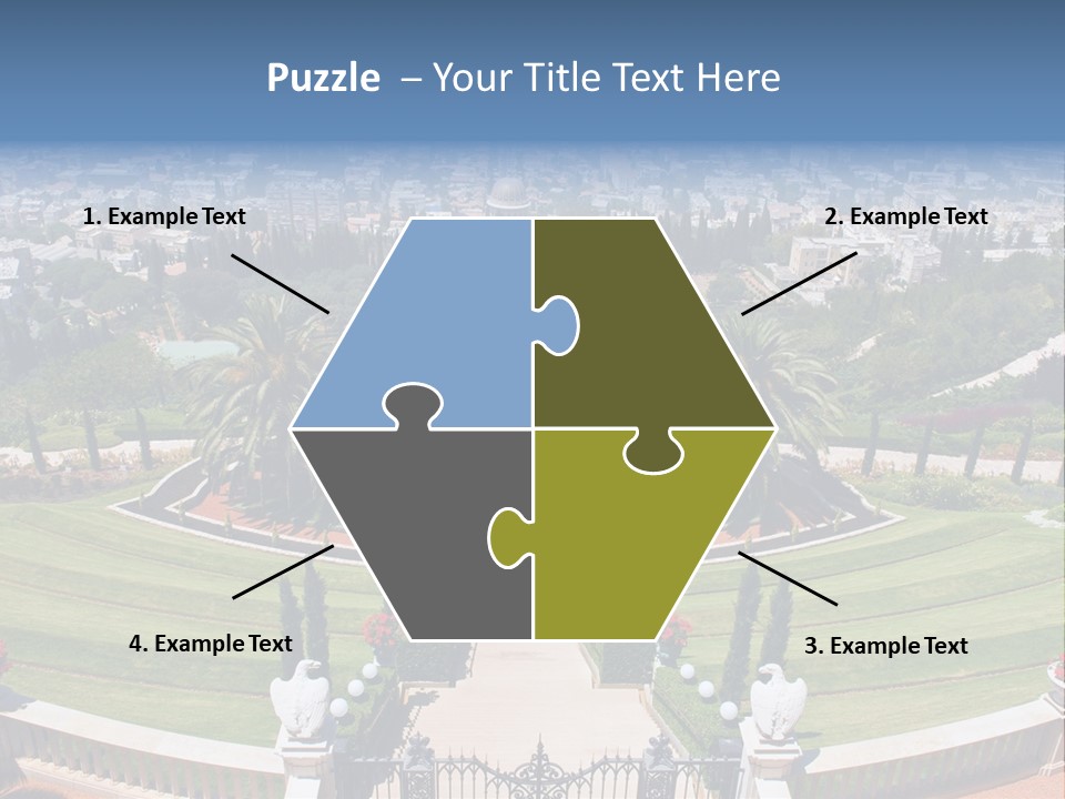 White Tourism Sacred PowerPoint Template