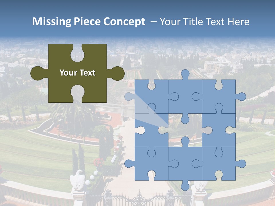 White Tourism Sacred PowerPoint Template