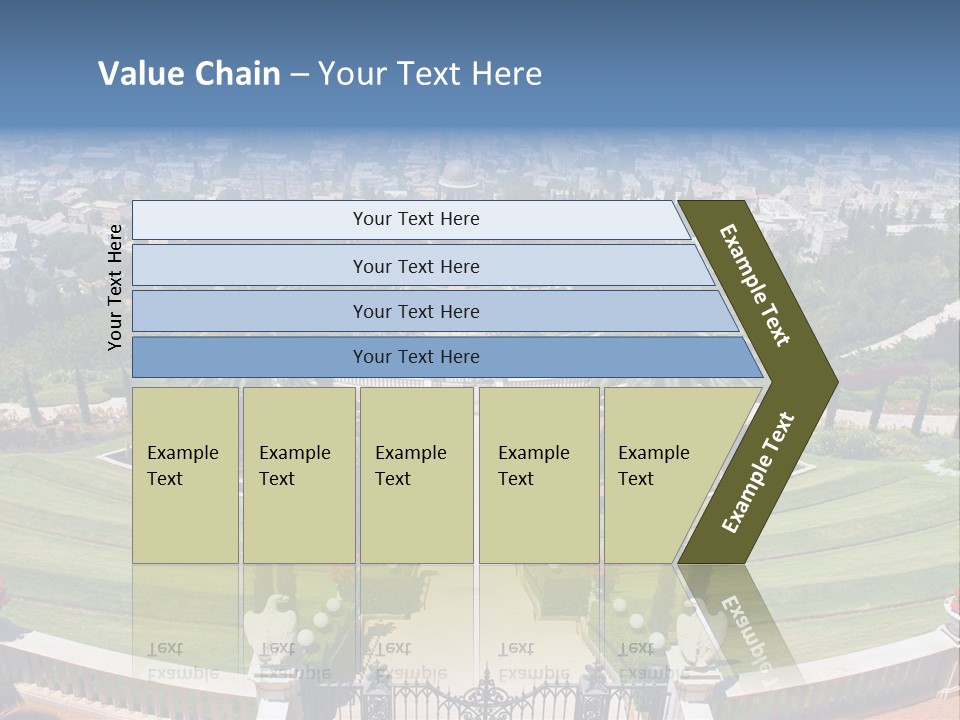 White Tourism Sacred PowerPoint Template