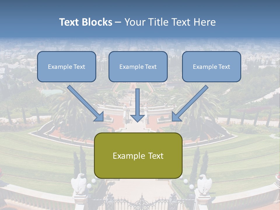 White Tourism Sacred PowerPoint Template