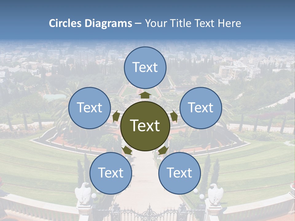 White Tourism Sacred PowerPoint Template