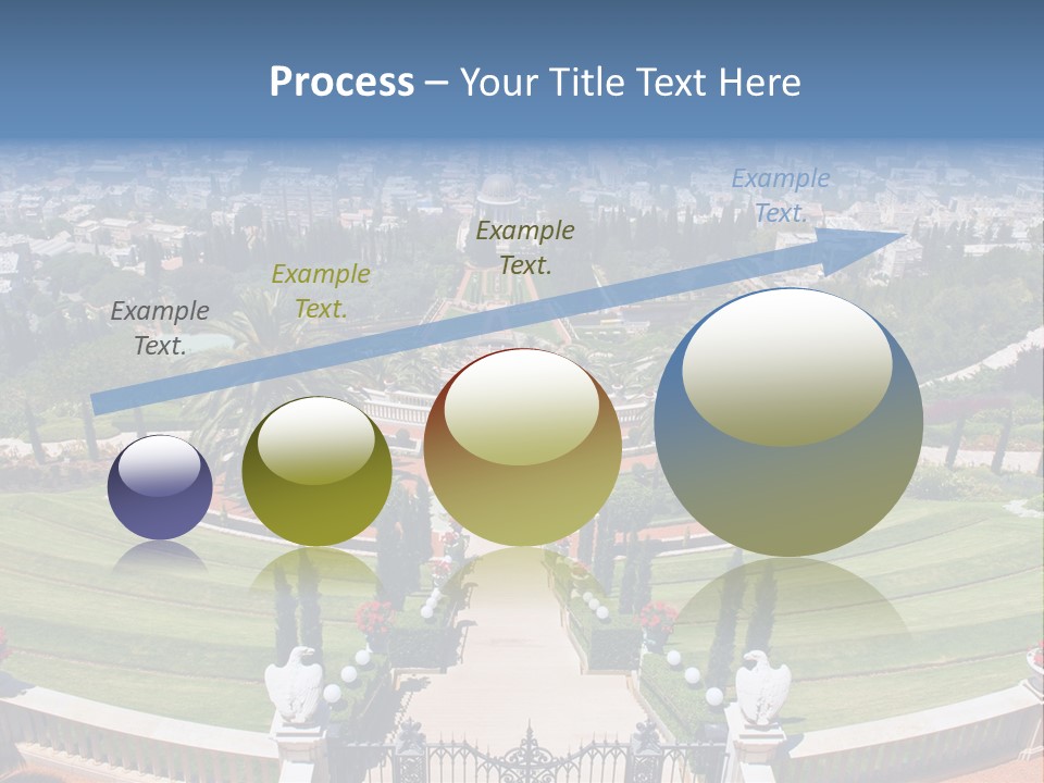 White Tourism Sacred PowerPoint Template