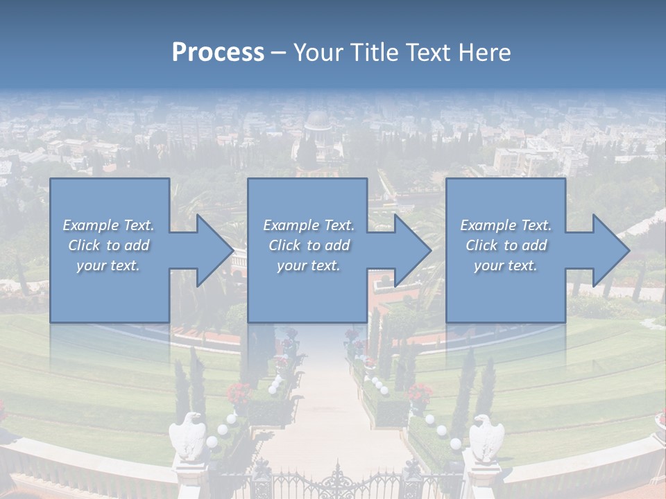 White Tourism Sacred PowerPoint Template