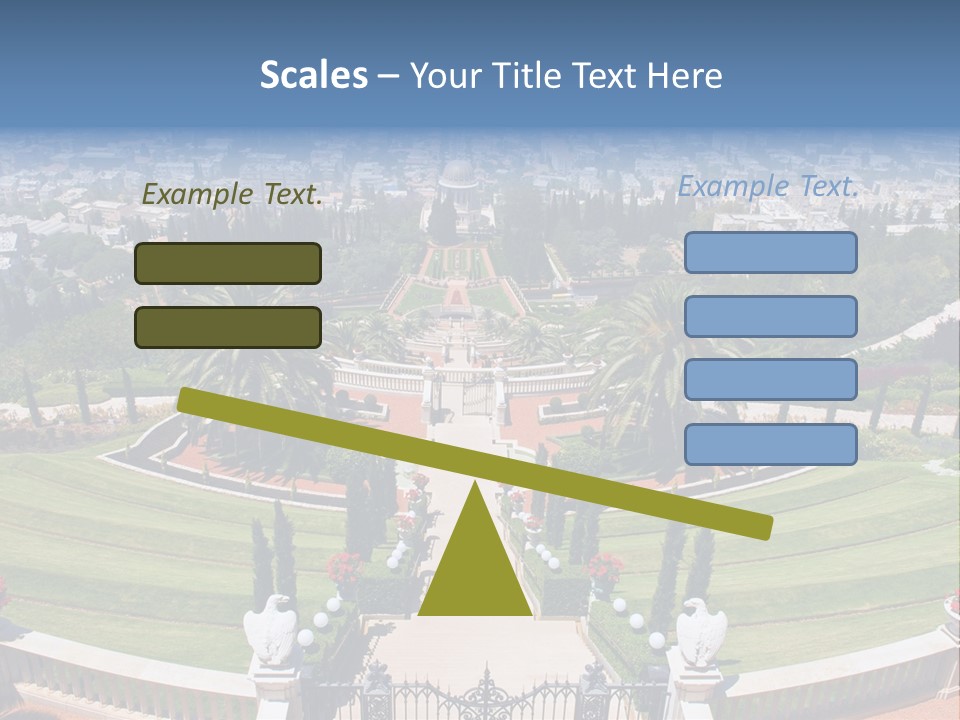 White Tourism Sacred PowerPoint Template