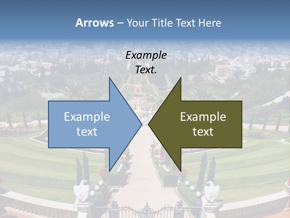 White Tourism Sacred PowerPoint Template