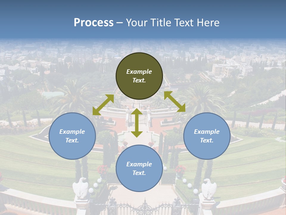 White Tourism Sacred PowerPoint Template