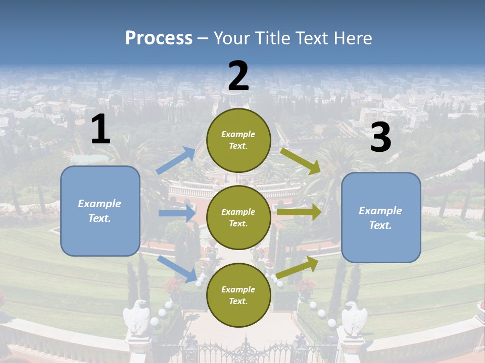 White Tourism Sacred PowerPoint Template