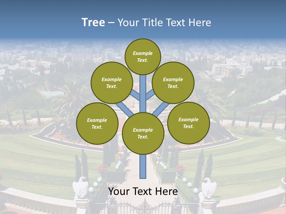 White Tourism Sacred PowerPoint Template