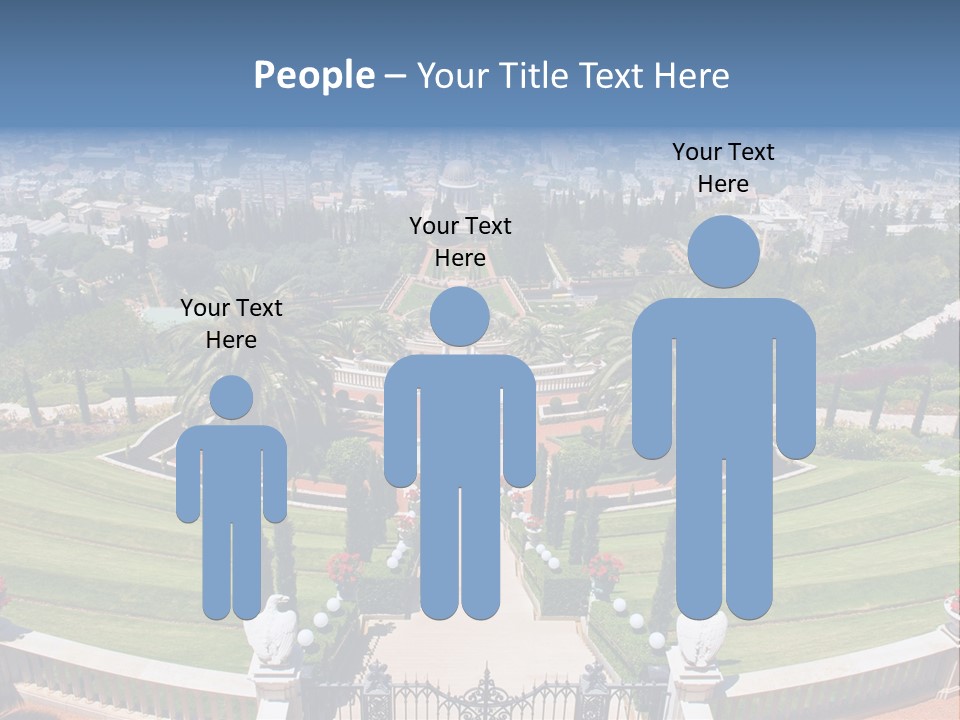 White Tourism Sacred PowerPoint Template