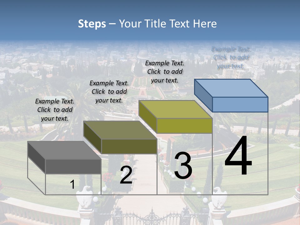 White Tourism Sacred PowerPoint Template