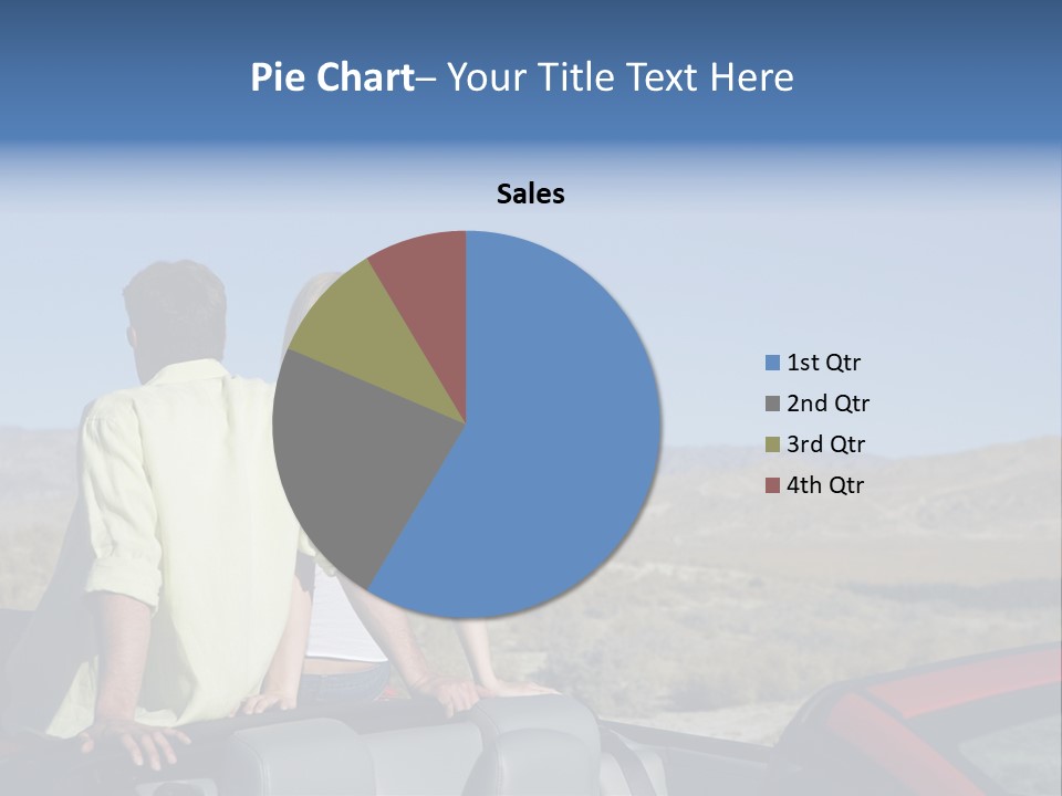 Horizontal Vehicle Togetherness PowerPoint Template