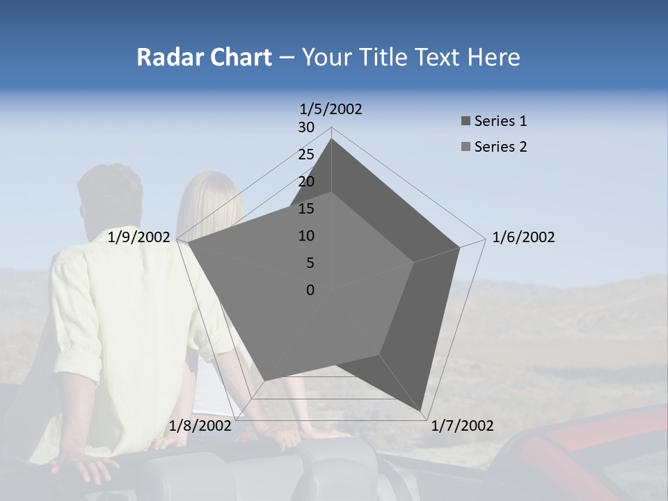 Horizontal Vehicle Togetherness PowerPoint Template