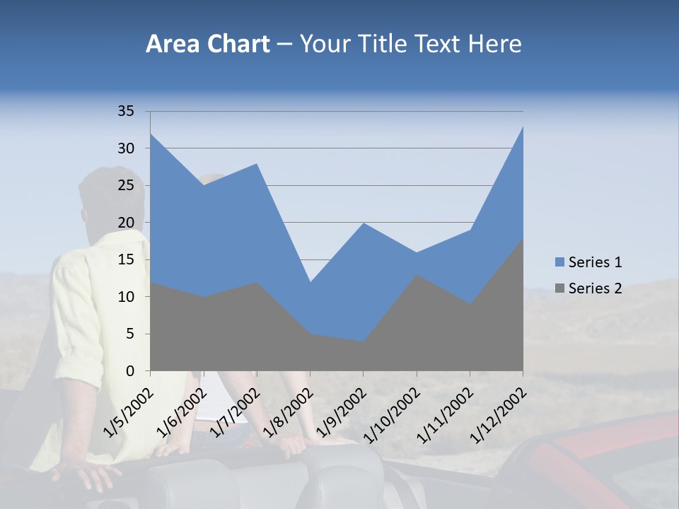 Horizontal Vehicle Togetherness PowerPoint Template