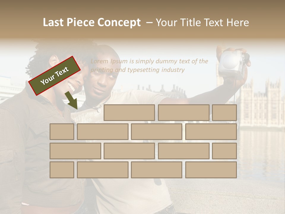 Boyfriend Closeness Space PowerPoint Template