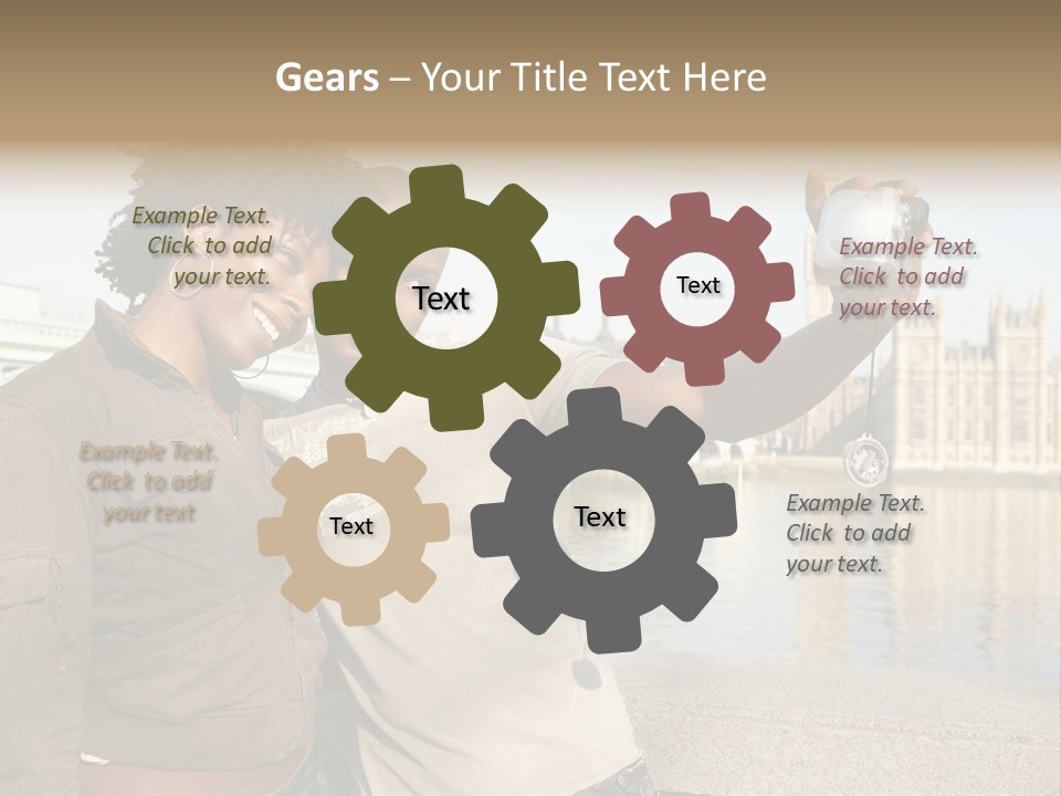 Boyfriend Closeness Space PowerPoint Template