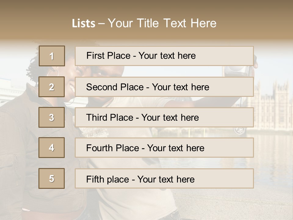 Boyfriend Closeness Space PowerPoint Template