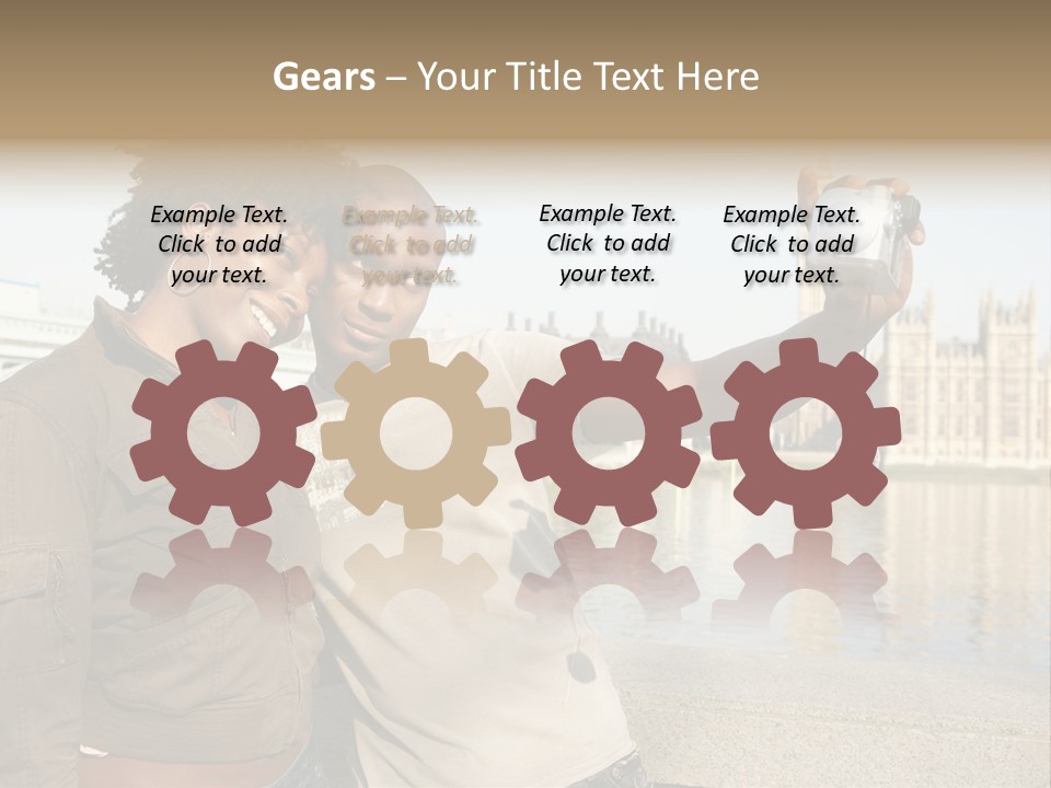 Boyfriend Closeness Space PowerPoint Template