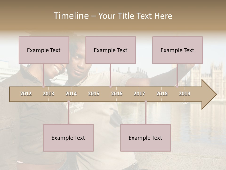 Boyfriend Closeness Space PowerPoint Template