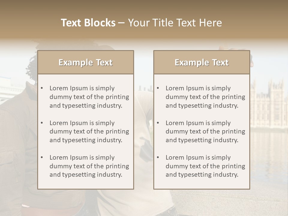 Boyfriend Closeness Space PowerPoint Template