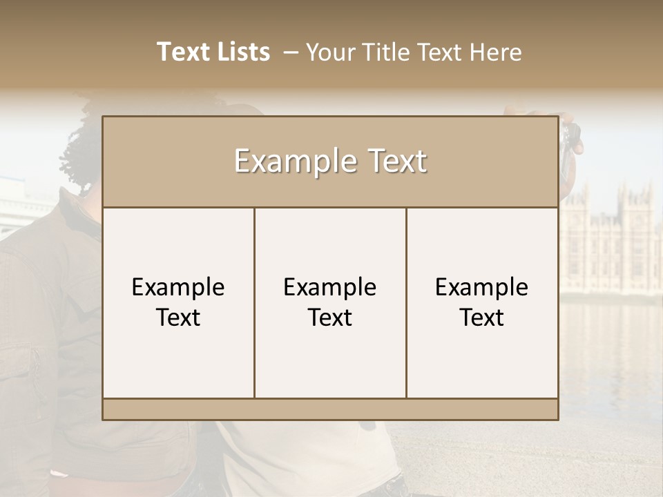 Boyfriend Closeness Space PowerPoint Template