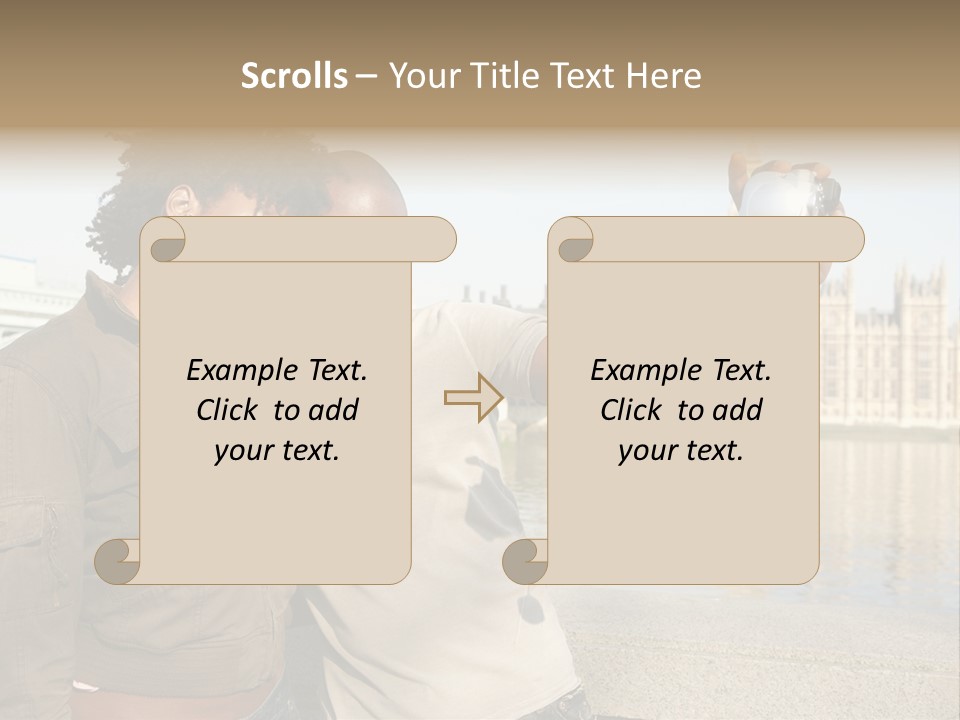 Boyfriend Closeness Space PowerPoint Template