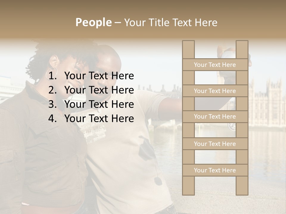 Boyfriend Closeness Space PowerPoint Template