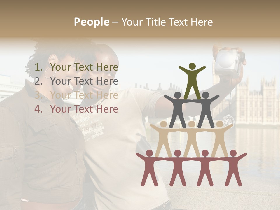 Boyfriend Closeness Space PowerPoint Template