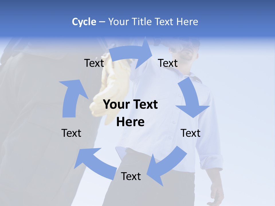 A Police Officer Standing Next To A Man With A Banana In His Hand PowerPoint Template