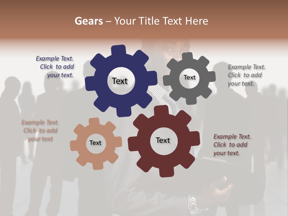 Entrepreneur Elegant Staff PowerPoint Template