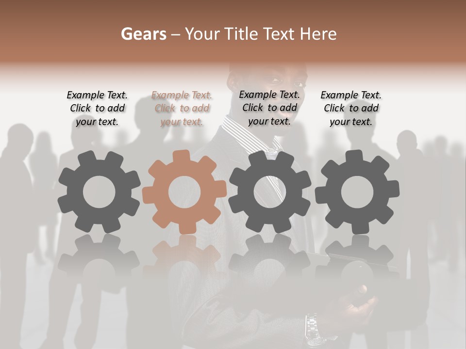 Entrepreneur Elegant Staff PowerPoint Template