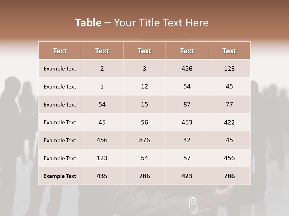 Entrepreneur Elegant Staff PowerPoint Template